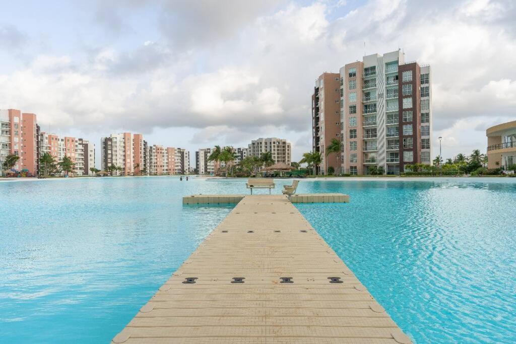 Departamento Con Laguna Artificial Cancun Exterior photo